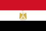 Flagge der Arabischen Republik Ägypten