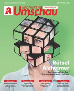 Apotheken Umschau 9A/2025. Bild: Wort & Bild Verlagsgruppe Fotograf: Vollständige Angabe s. Caption