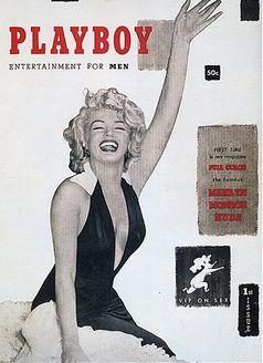 Playboy Cover der ersten Ausgabe vom Dezember 1953