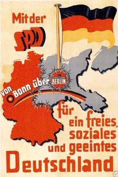 Wahlplakat der SPD ab 1949 in der Bundesrepublik Deutschland verwendet, heute verdrängt