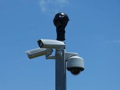 Überwachungskameras in Städten keine Seltenheit.