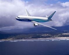 Boeing 767: kann in Zukunft vielleicht mit Speiseöl fliegen. Bild: boeing.com