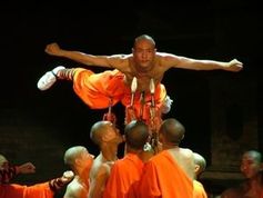 Showeinlage: Shaolin-Kung-Fu in Aktion.