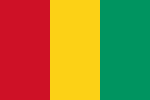 Flagge der Republik Guinea