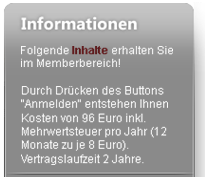 Vertragsbutton der Software „Antivirus Doktor 2009“ Bild: G Data Software AG