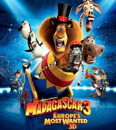 „Madagaskar 3“ Kinoplakat