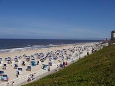 Strand vor Westerland auf Sylt. Bild: Uwe Weber / PIXELIO