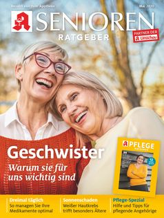 Titelcover Senioren Ratgeber 5/2020 / Bild: "obs/Wort & Bild Verlag - Gesundheitsmeldungen"