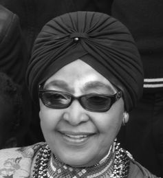 Winnie Madikizela-Mandela im August 2014