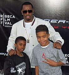 P.Diddy (Sean Combs) und seine Söhne. Bild: David Shankbone