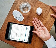 Kontrolle per Tablet: Optimale Medikation wird möglich. Bild: proteus.com