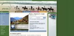 Die neu gestaltete Webseite von Pferde.de