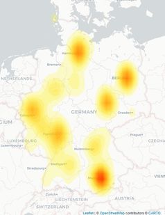 Hotspots der Kaviar-Restaurants in Deutschland  Bild: Speisekartenweb.de Fotograf: Speisekartenweb.de