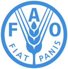 Welternährungsorganisation (FAO) Ernährungs- und Landwirtschaftsorganisation der Vereinten Nationen Logo