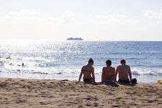 Strand und Sonne im Dezember garantiert. Bild: Wolfgang Weitlaner