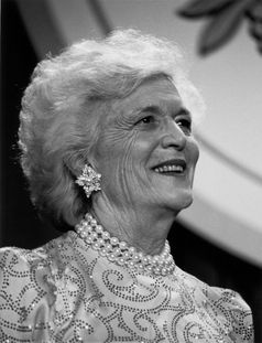 Barbara Bush, 1989