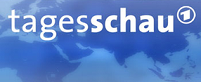 Logo der Nachrichtensendung Tagesschau. Bild: ARD Das Erste