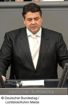 Sigmar Gabriel Bild: Deutscher Bundestag / Lichtblick/Achim Melde