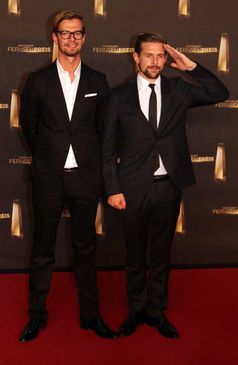 Joko Winterscheidt und Klaas Heufer-Umlauf beim Deutschen Fernsehpreis 2012