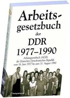 Arbeitsgesetzbuch DDR 1977-1990 Verlag Rockstuhl (Symbolbild)
