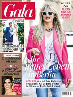 GALA Cover 43/2020 (EVT: 15. Oktober 2020) /  Bild: "obs/Gruner+Jahr, Gala"