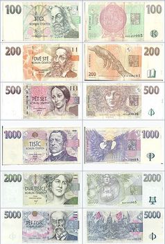 Tschechische Krone (CZK, Kč)