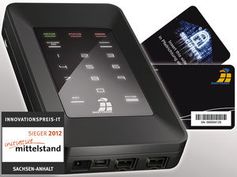 DIGITTRADE HS256S mit Full Disk Encryption. Bild: DIGITTRADE