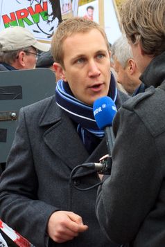 Daniel Zimmermann, Bürgermeister von Monheim am Rhein (2013)