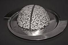 Nudel-Gehirn: Alles Bewusste läuft unbewusst ab. Bild: pixelio.de/M. Berger