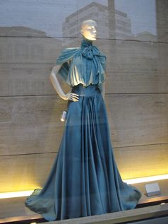 An Elie Saab gown in a Beirut, Lebanon shop window, 2005.