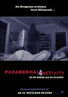 "Paranormal Activity 4" Kinoplakat