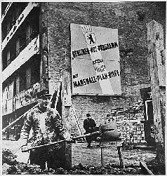 Aufbau in West-Berlin mit Hilfe des Marshallplans, nach 1948