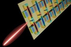 Blick ins Innere eines leistungsfähigen Terahertz-Lasers.