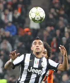 Arturo Vidal im Dezember 2012