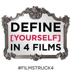 Selbst-Definition mit vier Filmen: #Filmstruck4