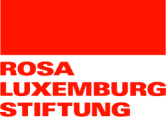 Logo of Rosa Luxemburg Foundation (German version)