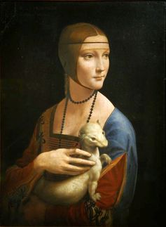 Leonardo da Vinci, Dame mit dem Hermelin (1489/90), Symbolbild
