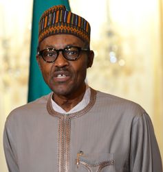 Der nigerianische Präsident Muhammadu Buhari / Bild: "obs/CSI Christian Solidarity International/Wikimedia.org"