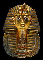 Die Totenmaske des Tutanchamun im Ägyptischen Museum Kairo Bild: en:User:MykReeve / de.wikipedia.org