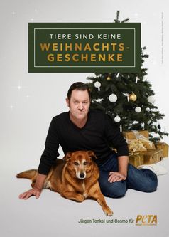 Bild: "obs/PETA Deutschland e.V./Marc Rehbeck für PETA DE"