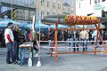 Aktionstag gegen Streumunition in München am 6.10.2007. © Handicap International