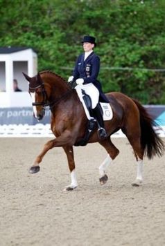 Anabel Balkenhol und Diamonds Forever stehen im Finale des Deutschen Dressurderbys Bild: "obs/EN GARDE Marketing GmbH"