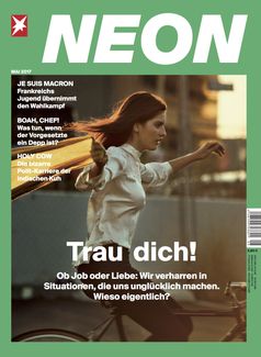 Cover NEON 5/2017. Bild: "obs/Gruner+Jahr, NEON"