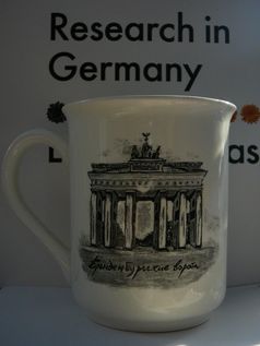 Eine Tasse im DAAD in der deutschen Botschaft in Moskau