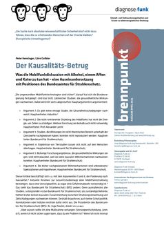 diagnose:funk: Bundesamt für Strahlenschutz betreibt Kausalitätsbetrug bei Mobilfunkstudien / Auseinandersetzung mit Positionen des Bundesamtes für Strahlenschutz veröffentlicht  Bild: "obs/diagnose:funk/Grafik: Benedikt Adler"