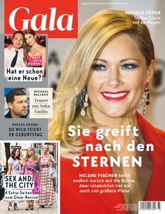 GALA Cover Heft 33/2021  Bild: Gruner+Jahr, Gala Fotograf: Gruner+Jahr, Gala