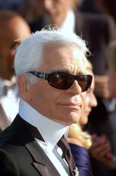 Karl Lagerfeld in Cannes, 2007