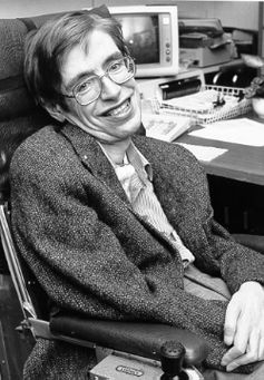 Stephen Hawking bei der NASA (1980er)