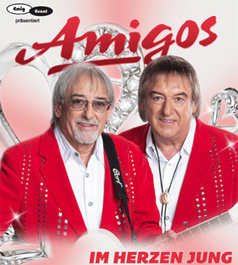 Cover "Im Herzen jung" von den Amigos