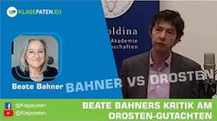Bild: SS Video: "Bahner vs Drosten: Rechtsanwältin zerpflückt das Drosten-Gutachten" (https://veezee.tube/videos/watch/29a2b58a-6c12-4232-a08c-c13b036fd003) / Eigenes Werk